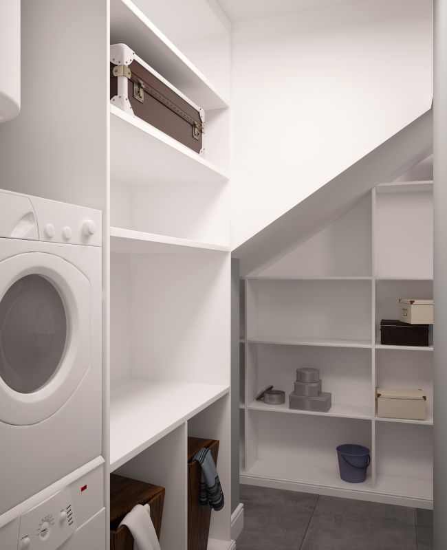 Bathroom with Built-in Storage